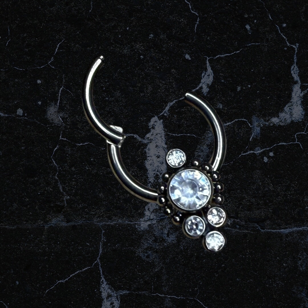 Tribal septum ring